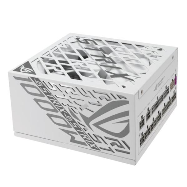 ASUS zdroj ROG STRIX 1000W White,  135mm,  80 Plus Platinum,  Plně modulární,  ATX 3.12