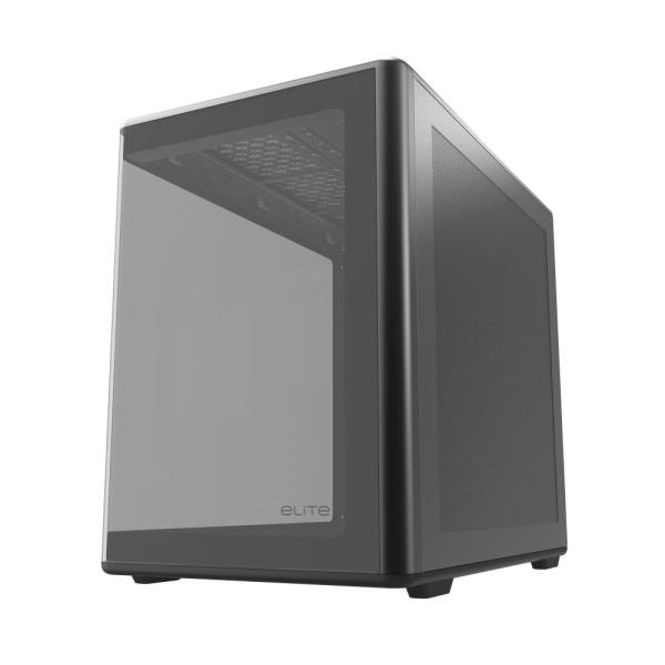 Cooler Master case Elite 600,  ATX,  Průhledná bočnice,  4x 120mm Fan,  Černá5