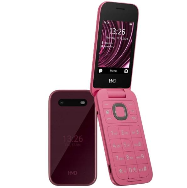 HMD Nokia 2660 Flip Dual SIM,  4G,  červená (2025),  (CZ,  SK,  HU)