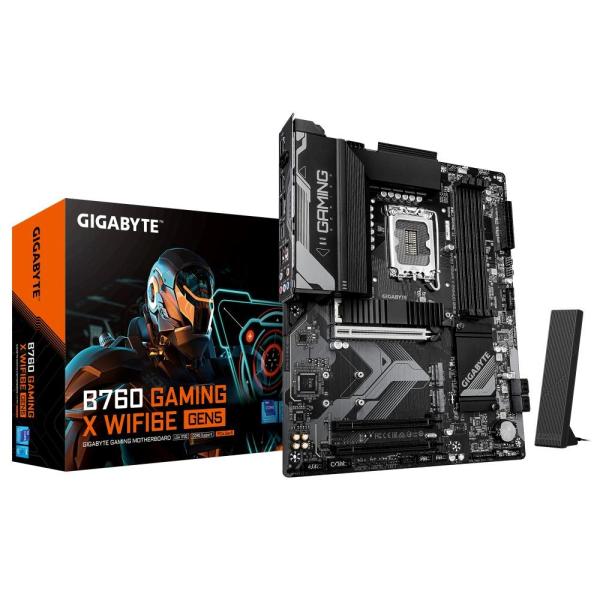 GIGABYTE B760 GAMING X WIFI6E GEN5/ LGA 1700/ ATX
