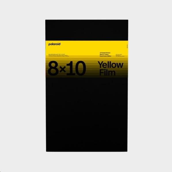 Polaroid DuoChrome film for 8x10 Black & yellow edition1