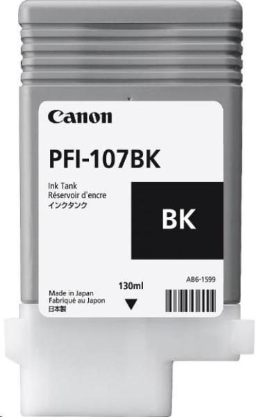 Atramentová kazeta Canon PFI-107 BK