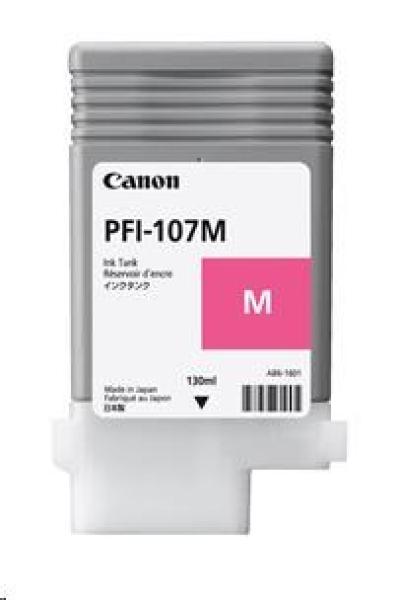 Atramentová kazeta Canon PFI-107 M
