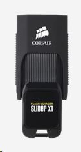 Flash disk CORSAIR 32GB Voyager Slider X1,  USB 3.0,  čierna3