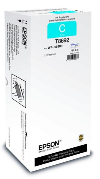 Epson atrament WF-R8000 series cyan XXL - 735.2ml