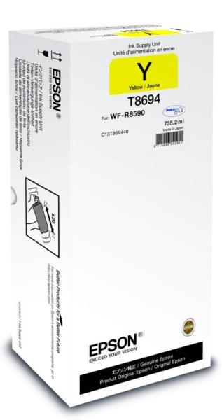 Epson atrament WF-R8000 series yellow XXL - 735.2ml