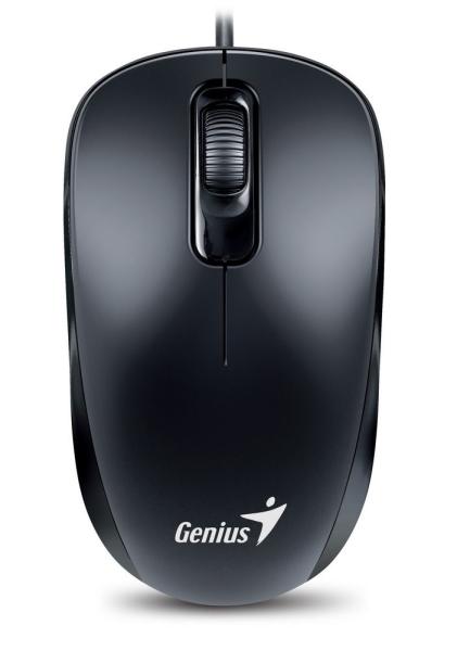 Myš GENIUS DX-110,  drôtová,  1000 dpi,  USB,  čierna1