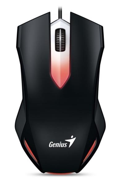 GENIUS myš X-G200 herná/  drôtová/  1000 dpi/  USB/  čierna2