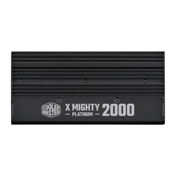 Cooler Master zdroj X Mighty 2000W,  120 mm,  Plně modulární,  80 Plus Platinum,  ATX 3.1