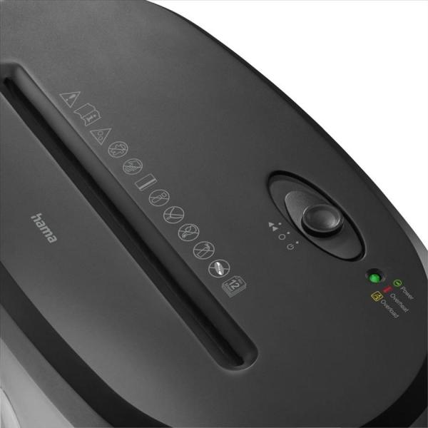 Hama Safe X120,  skartovačka,  krížový rez,  12 listov,  bezpečnostná úroveň P4 T4 E34