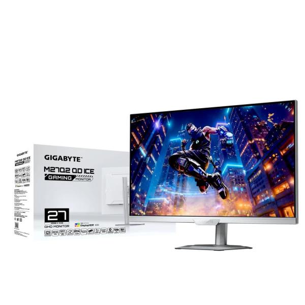 GIGABYTE LCD - 27" Gaming monitor M27Q2 QD ICE,  IPS,  2560 x 1440 QHD,  200Hz,  1000:1,  350cd/ m2,  1ms,  2xHDMI,  1xDP7