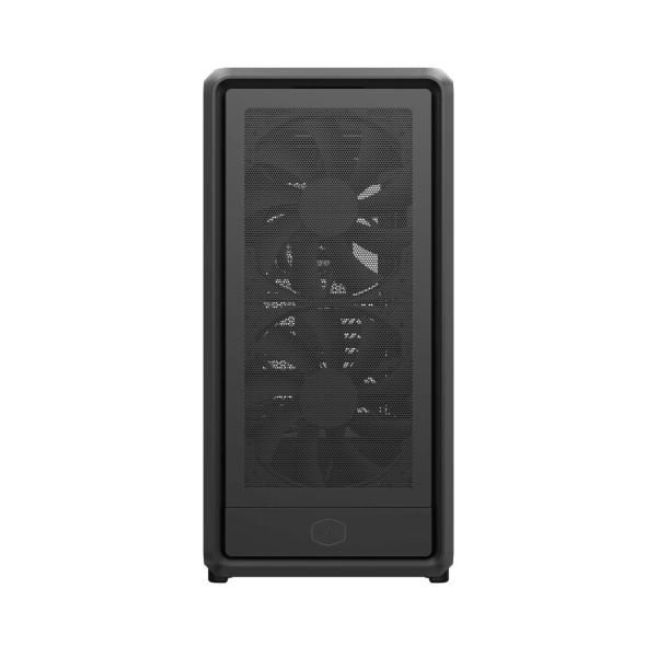 Cooler Master case MasterFrame 600 Mesh Black ARGB,  Průhledná bočnice,  ATX,  2x 200mm ARGB Fan,  1x 120mm ARGB Fan,  Černá10