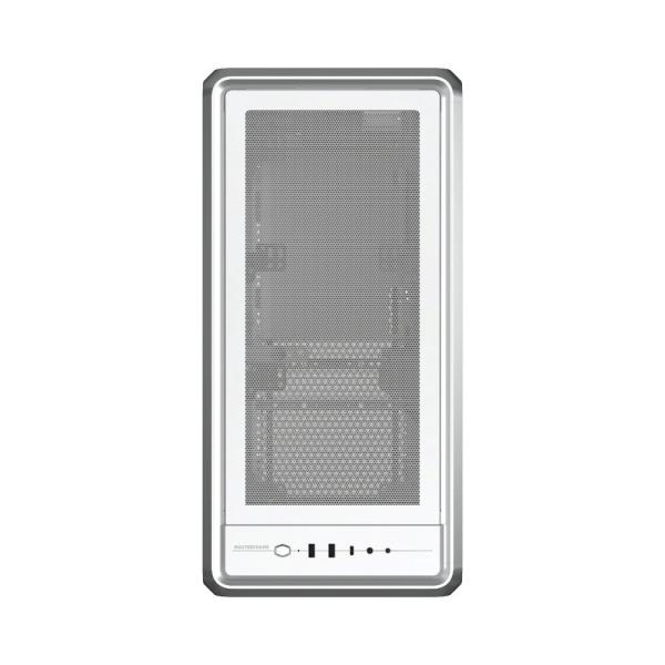 Cooler Master case MasterFrame 600 Mesh Silver ARGB,  Průhledná bočnice,  ATX,  2x 200mm ARGB Fan,  1x 120mm ARGB Fan,  Šedá3