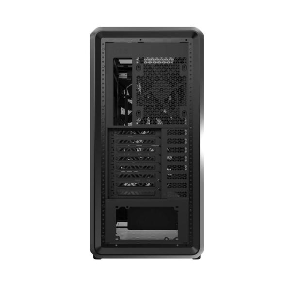Cooler Master case MasterFrame 500 Mesh Black,  Průhledná bočnice,  ATX,  2x 200mm Fan,  1x 120mm Fan,  Černá8