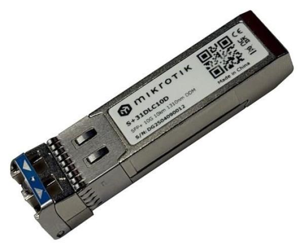 MikroTik SFP+ (miniGBIC) modul S+31DLC10D,  SM,  10km,  10G