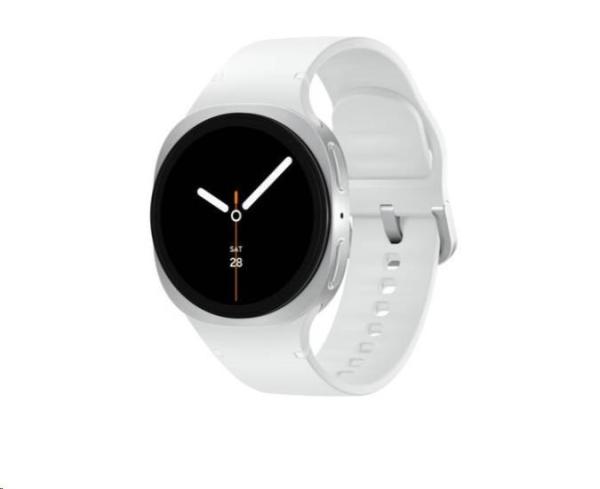 Samsung Galaxy Watch8 (40mm) LTE stříbrná,  EU0