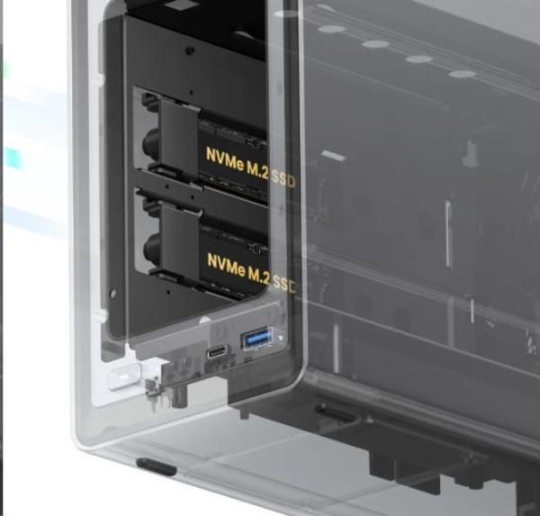 UGREEN NASync DXP2800 (4C/ IntelN100/ 3, 4GHz/ 8GBRAM/ 2xSATA/ 2xM.2/ 1x2, 5GbE/ 2xUSB2.0/ 2xUSB3.2/ 1xUSB-C/ HDMI)11