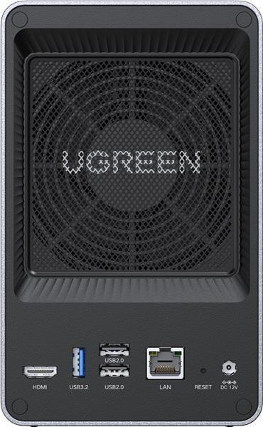 UGREEN NASync DXP2800 (4C/ IntelN100/ 3, 4GHz/ 8GBRAM/ 2xSATA/ 2xM.2/ 1x2, 5GbE/ 2xUSB2.0/ 2xUSB3.2/ 1xUSB-C/ HDMI)1
