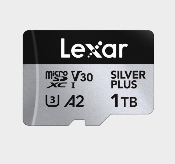 Lexar 1TGB H-P Silver Plus microSDXC s adp C10 A2