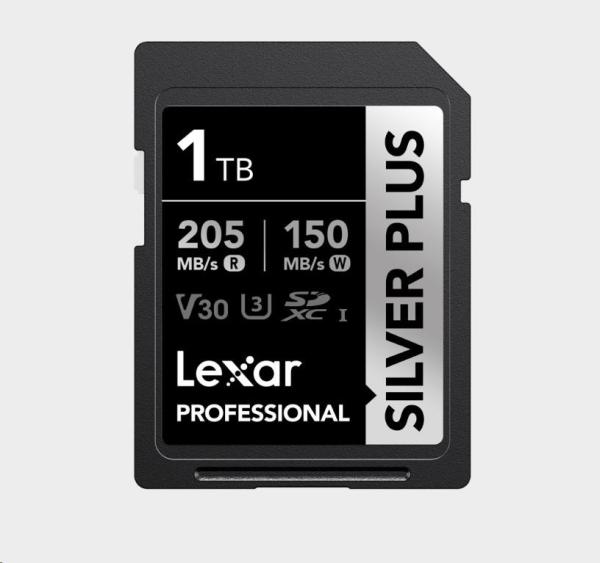 Lexar 1TB Pro SILVER PLUS SDXC C10 V30 U3
