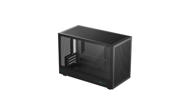 DEEPCOOL Case CH260,  mATX,  Průhledná bočnice,  černá