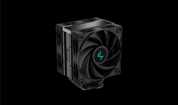 DEEPCOOL CPU Chladič AK400 ZERO DARK PLUS,  2x120mm,  LGA1851,  AM5,  černá