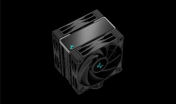 DEEPCOOL CPU Chladič AK400 ZERO DARK PLUS,  2x120mm,  LGA1851,  AM5,  černá3