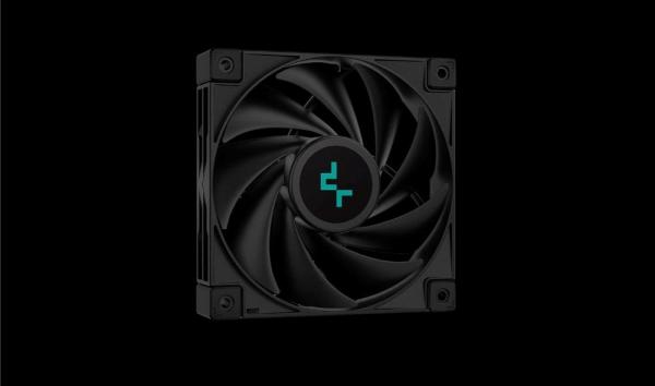 DEEPCOOL CPU Chladič AK400 ZERO DARK PLUS,  2x120mm,  LGA1851,  AM5,  černá9