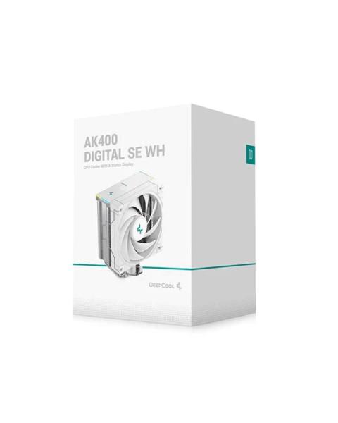 DEEPCOOL CPU Chladič AK400 DIGITAL SE WH,  1x120mm,  LGA1851,  AM5,  bílá5