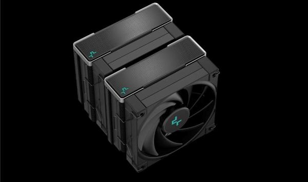 DEEPCOOL CPU Chladič AK620 ZERO DARK,  2x120mm,  LGA1851,  AM5,  černá3