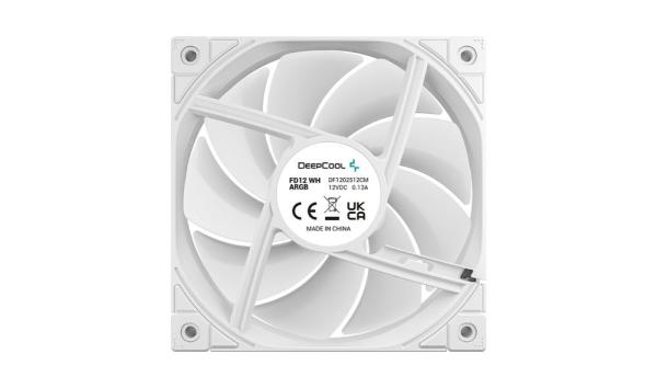 DEEPCOOL Ventilátor FD12 ARGB WH 3v1,  3x120mm,  ARGB,  bílá5