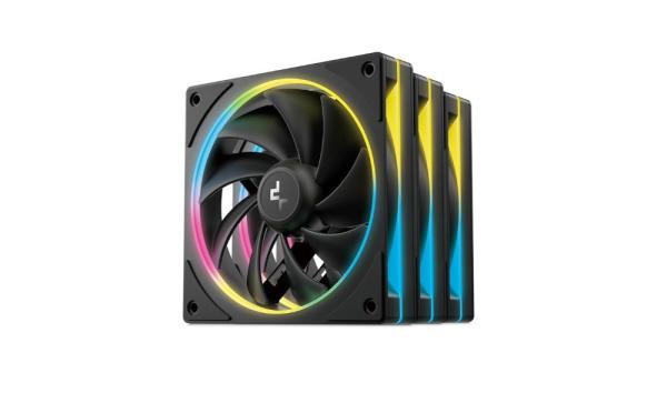 DEEPCOOL Ventilátor FL12 SE 3v1,  3x120mm,  ARGB,  černá