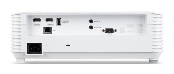 ACER Projektor P5550,  DLP 3D,  1080p (1920x1080),  5200 ANSI,  15 000:1,  VGA,  HDMI(MHL),  HDMI,  RJ45,  repro 1x10W,  2.73Kg,  L4