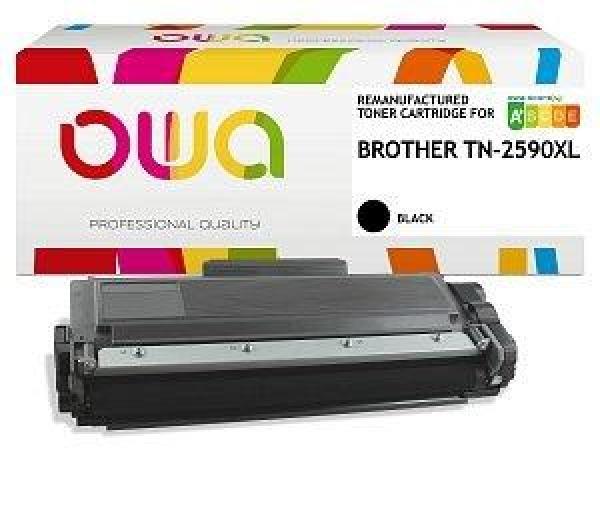 OWA Armor toner kompatibilný s Brother TN-2590XL, čierna/ black, 3000str.