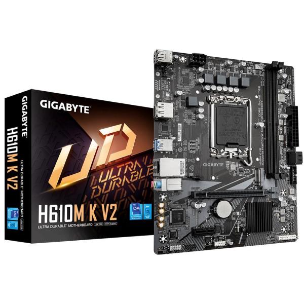 GIGABYTE H610M K V2/ LGA 1700/ mATX