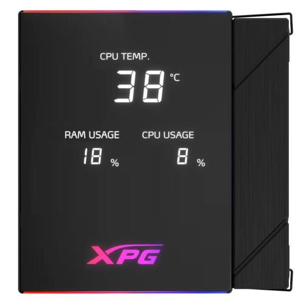 ADATA XPG Chladič CPU MAESTRO PLUS 62DA, 2x120 mm, ARGB, LGA 1851, AM5, černá6