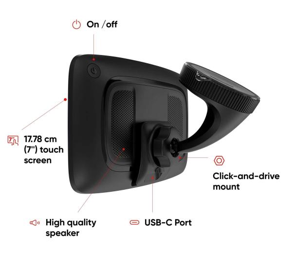 BAZAR - TomTom GO Camper Max 700 - Poškozený obal (Komplet)2