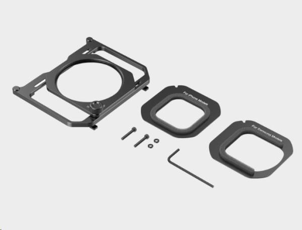 SmallRig 5277 67mm Threaded Filter Adapter with Detachable Sunhoods for Universal Phone Cage 42991