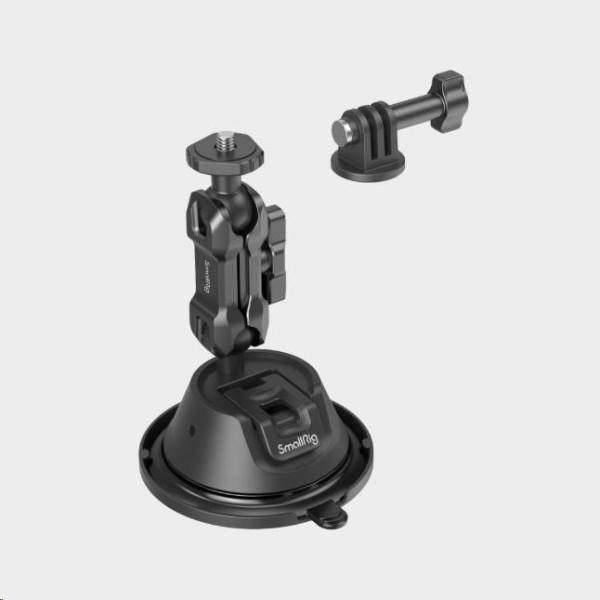 SmallRig 4193 Portable Suction Cup Mount Support for Action Cameras SC-1K1