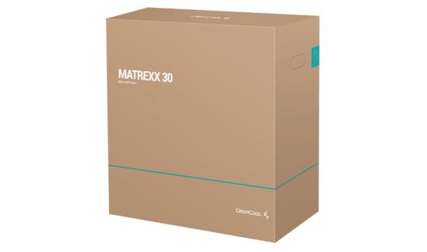 DEEPCOOL Case MATREXX 30 SI,  mATX,  1x120mm Fan,  černá11