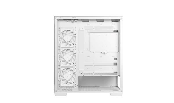 DEEPCOOL Case CG580 4F V2 WH,  ATX,  Průhledná bočnice,  4x120mm ARGB,  bílá6