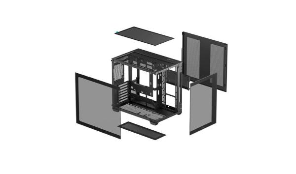 DEEPCOOL Case CG530,  ATX,  Průhledná bočnice,  černá11