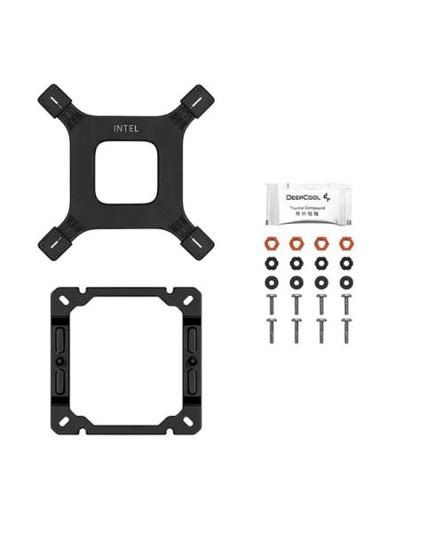 DEEPCOOL CPU Chladič AG400 BK ARGB V2,  1x120,  LGA1851,  AM5,  černá4