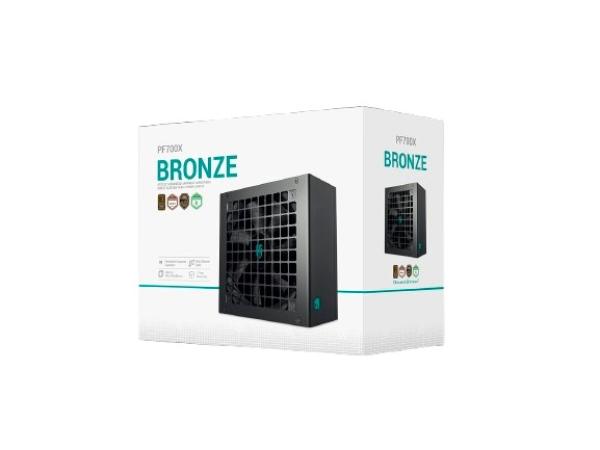 DEEPCOOL GAMERSTORM zdroj 700W PF700X,  120mm,  80+ Bronze,  černá7