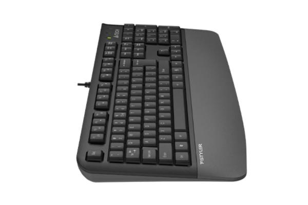 A4tech FK20,  multimediální kancelářská klávesnice,  CZ/ US,  USB,  šedá3