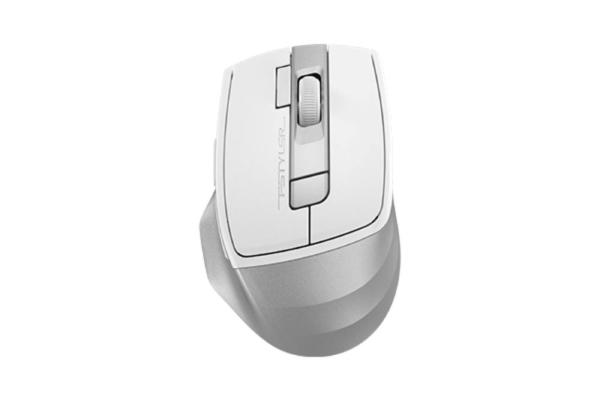A4tech FB45CS Air2 FStyler,  bezdrátová tichá kancelářská myš,  BT+2, 4GHz,  bílá