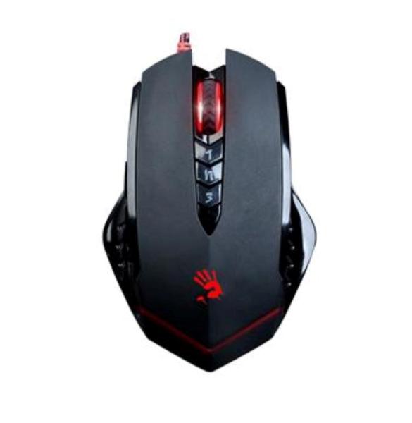 A4tech Bloody V8M,  herní myš V-Track + CORE 2,  3200 DPI,  USB,  černá