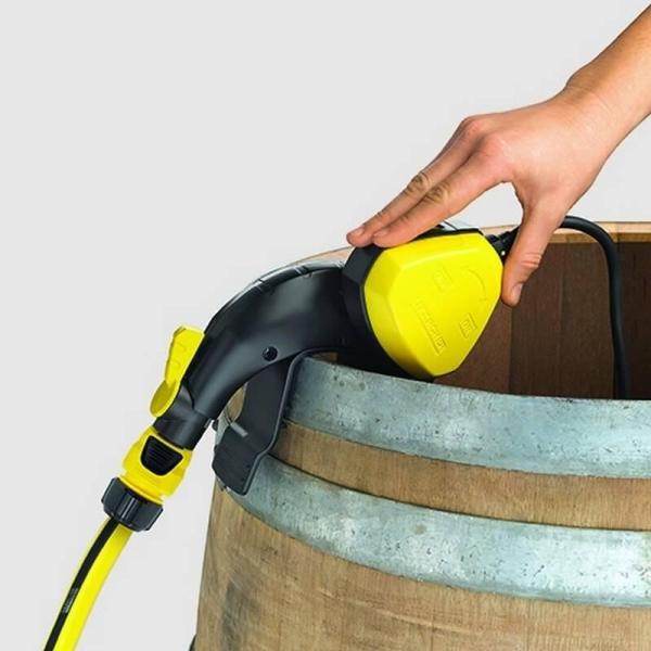 Karcher BP 1 Barrel čerpadlo, sudové, 400 W, průtok 3800 l/hod, ponorná hloubka 7 m, integrovaný spínač2