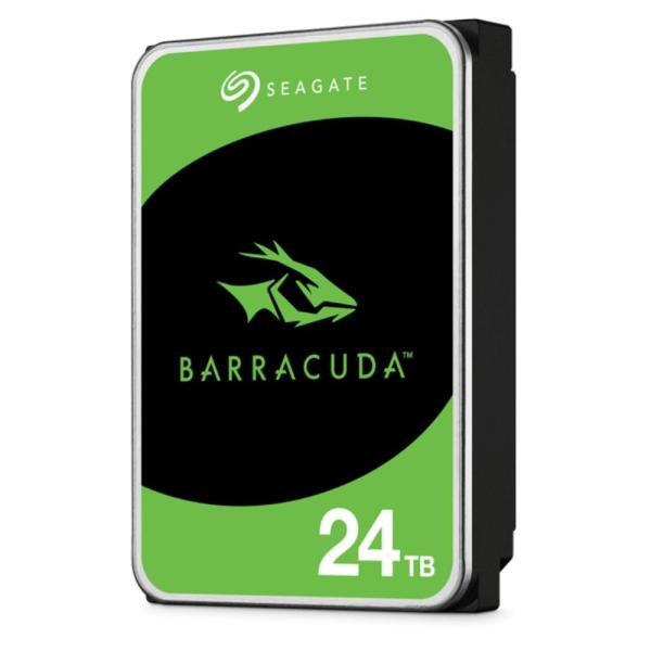 SEAGATE HDD BarraCuda 3.5" Hard Drive 24TB,  6Gb/ S SATA,  512e,  7200 RPM, cache 512 Mb2