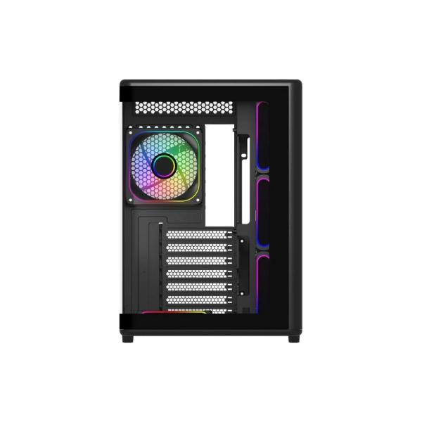 Cooler Master case Elite 600,  ATX,  Průhledná bočnice,  7x 120mm ARGB Fan,  Černá2